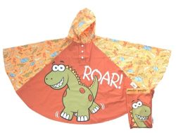 Children's Dinosaur Rain Poncho
