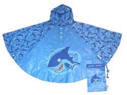 Children's Shark Rain Poncho