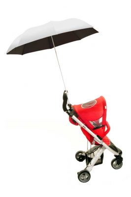 hands free stroller umbrella